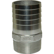 Osculati Stainless Steel 316 Hose Tail (2" BSPT Male to 60mm Hose) 422688 17.306.12