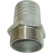 Osculati Stainless Steel 316 Hose Tail (3" BSPT Male to 78mm Hose) 422698 17.306.14