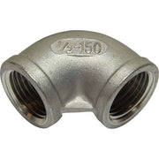 Osculati Stainless Steel 316 90 Degree Elbow (1/2" BSP Female) 423003 17.326.02