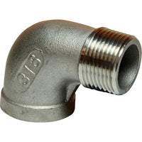 Osculati Stainless Steel 316 90 Degree Elbow (3/4" BSP Male/Female) 423044 17.124.03