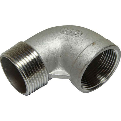 Osculati Stainless Steel 316 90 Degree Elbow (1-1/4