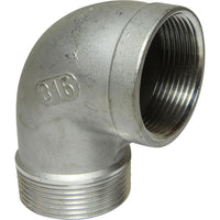 Osculati Stainless Steel 316 90 Degree Elbow (1-1/2" BSP Male/Female) 423047 17.124.06