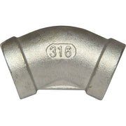 Osculati Stainless Steel 316 45 Degree Elbow (3/8" BSP Female) 423082 17.220.01