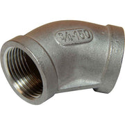 Osculati Stainless Steel 316 45 Degree Elbow (3/4" BSP Female) 423084 17.220.03