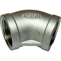 Osculati Stainless Steel 316 45 Degree Elbow (1" BSP Female) 423085 17.220.04