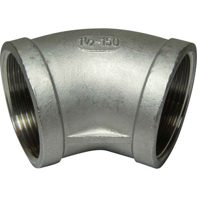 Osculati Stainless Steel 316 45 Degree Elbow (1-1/2