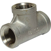 Osculati Stainless Steel 316 Equal Tee Fitting (1/2" BSP Female) 423103 17.318.02