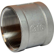 Osculati Stainless Steel 316 Equal Socket (Female Ports / 2" BSP) 423208 17.370.07