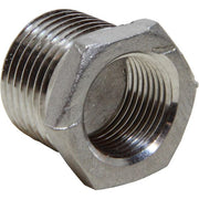 Osculati Stainless Steel 316 Reducing Bush (1/2" BSP M to 3/8" BSP F) 423507 17.321.02