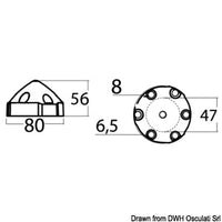 Anode for prop. Max/Prop 35/45 mm