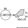 Aluminium anode for Yamaha 225/300 HP