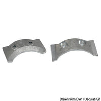 Onboard/outboard plate (zinc)