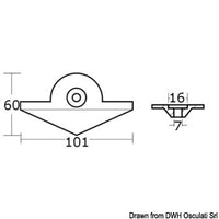 Anode for 9.9/15 HP 4 strokes