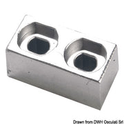 Aluminium plate for terminal box 55/75/85/90/150/200/225 HP