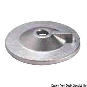 Plate anode