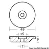 Plate anode