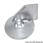 Anode fin for 25/50 HP