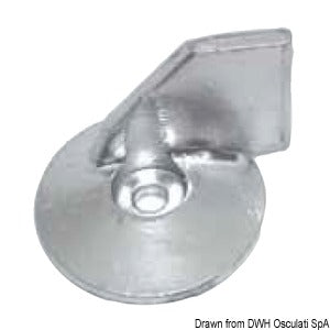 Anode fin for 25/50 HP