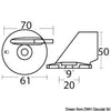 Zinc fin anode 55/85 HP + 40/70 4-stroke