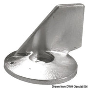 Aluminium fin anode 55/85 HP + 40/70 4-stroke