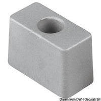 Anode for outboard engines