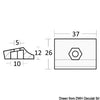 Anode plate for 9.9-15 Hp 2 strokes + 8/9.9/15 4 strokes