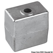 Zinc leg anode 50/200 HP Ø 3/8" x 16