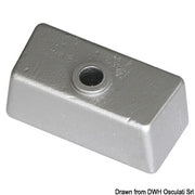 Aluminium cube anode