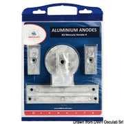 Anode kit for Mercury 4-pcs. aluminium