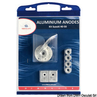 Anode kit Suzuki 40/50 HP aluminium