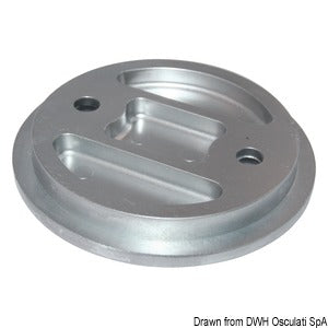 Aluminium flange anode for Verado