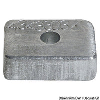 Zinc anode for Mercury 4/5/6 HP