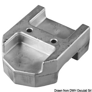 Zinc anode for Mercruiser sterndrive units