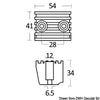 Magnesium leg anode Volvo DPX