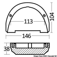 Zinc leg anode Duo Prop