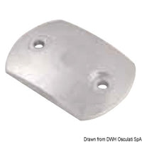 Convex anode plate