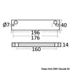 Aluminium rod anode 40/70 HP 4-stroke