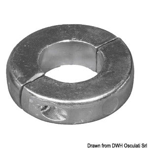 Zinc extra low olive anode mm 35 (1