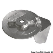 Aluminium fin anode 25/50 HP 2/4-stroke