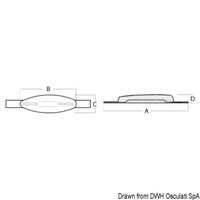 Aluminium welding anode 200 g