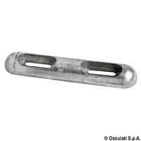 Magnesium anode for bolt mounting 320x65 mm