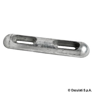 Magnesium anode for bolt mounting 320x65 mm