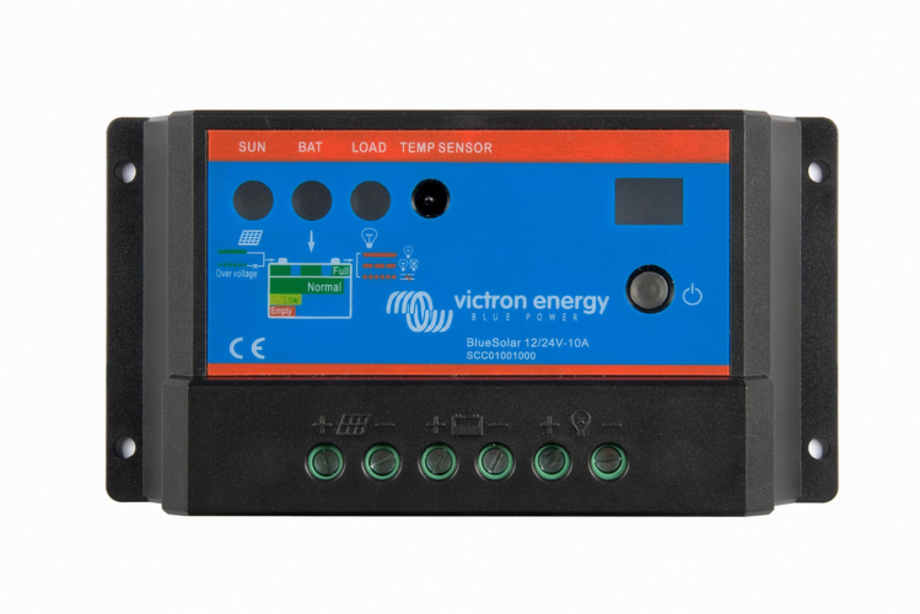 Victron BlueSolar Charge Controller 12/24V-30A. Auto Select Voltage. 70 x 133 x 34mm