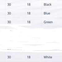 Rope or shock cord Ball Stopper  4 balls 4 colours 30 mm OD