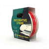 PSP Colour Stripe Double Stripe D1 21mm Red 21mm x 50m