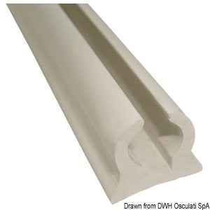 White semirigid PVC tray f.hoods and bimini 4 m