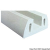 Profiles designed to protect wharfs, quay and mooring poles