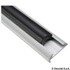 Anodised aluminium profile 38x9+5 mm - 24 metres, supplied cut into 3m lengths