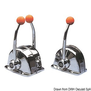MORSE single lever MT3 Twin, two engines