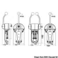 Single level control box B301CR dual